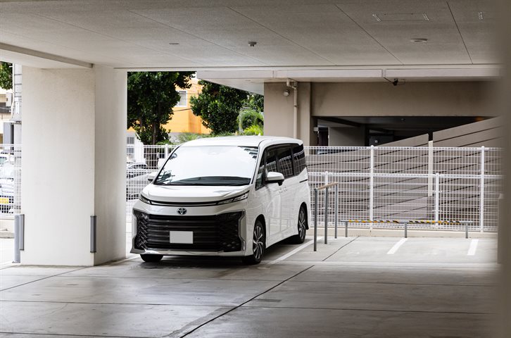 敷地内の駐車場