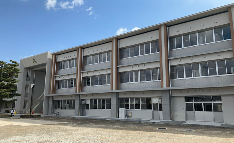 笠田高校校舎棟第二期改築電気設備工事